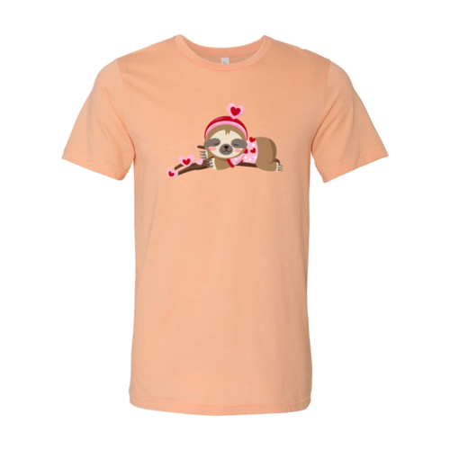 VAL0107 Valentine Sloth Shirt