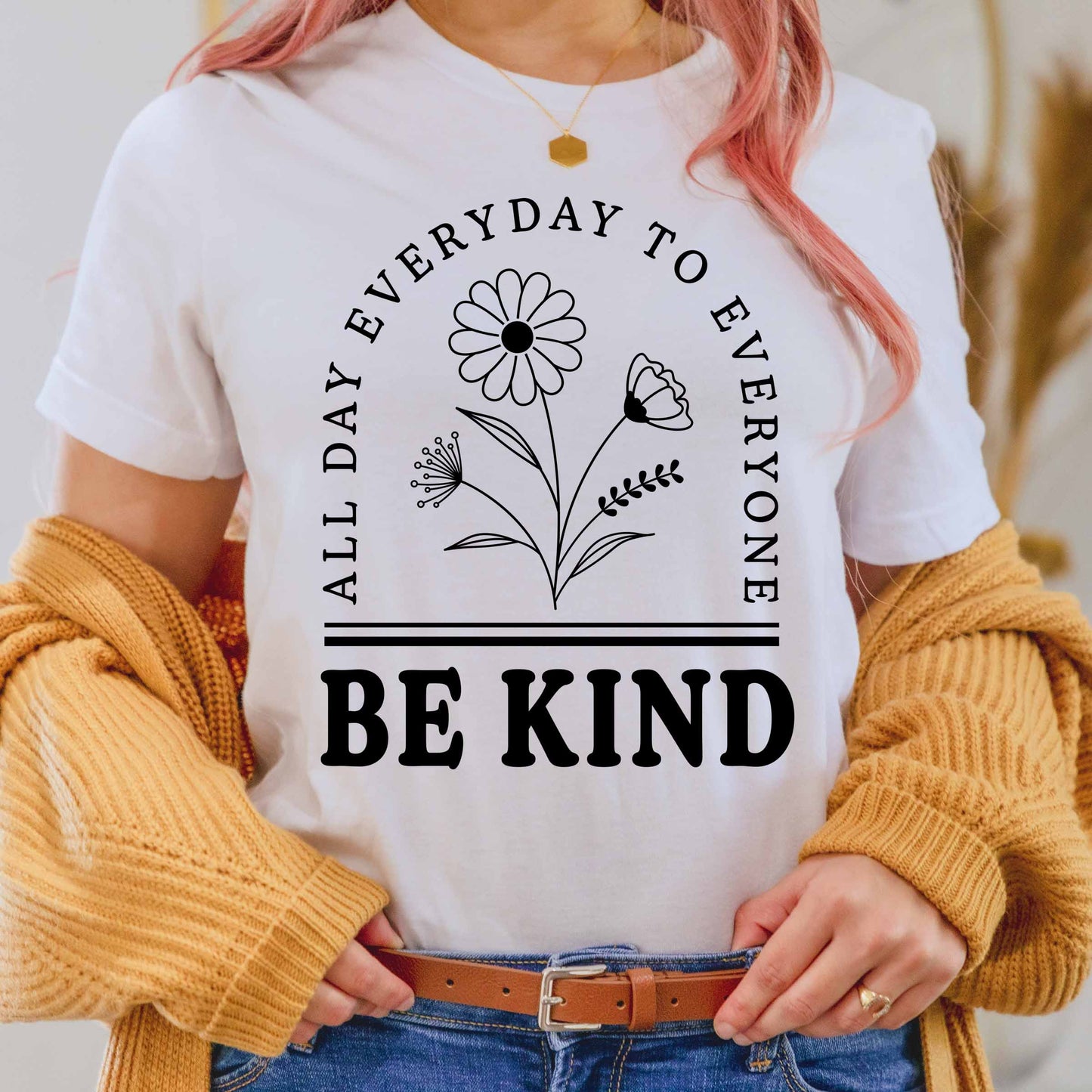 Be Kind Letter Unisex T-shirt