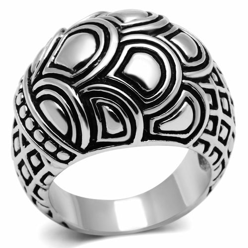 Rhodium Brass Ring