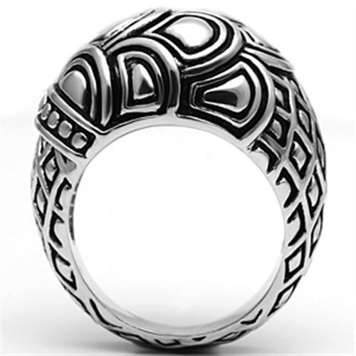 Rhodium Brass Ring