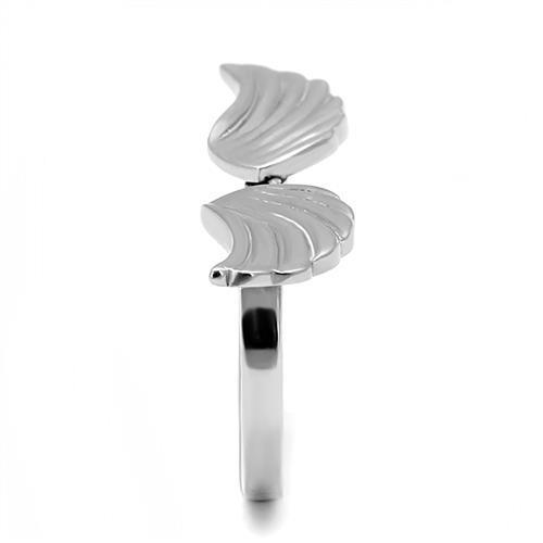 Women Stainless Steel No Stone Rings TK3145