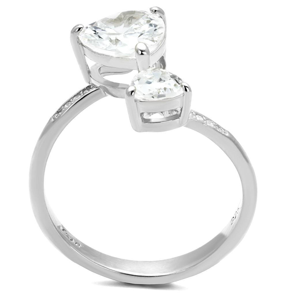 Rhodium 925 Sterling Silver Ring