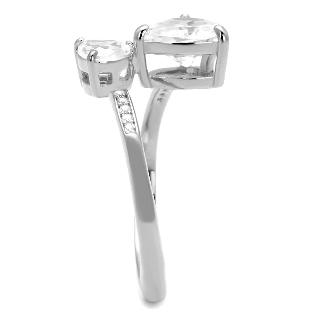 Rhodium 925 Sterling Silver Ring