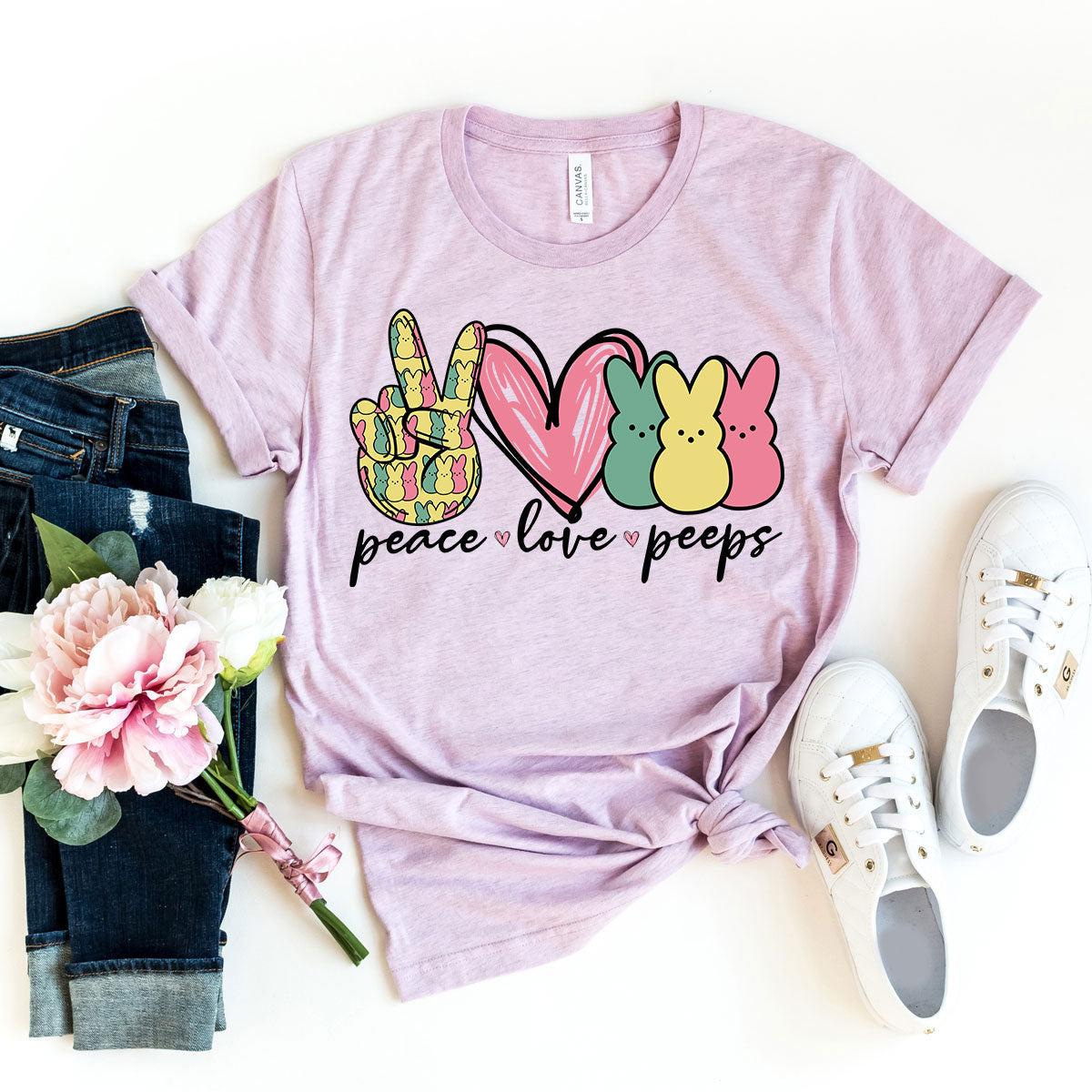 Peace Love Peeps Shirt