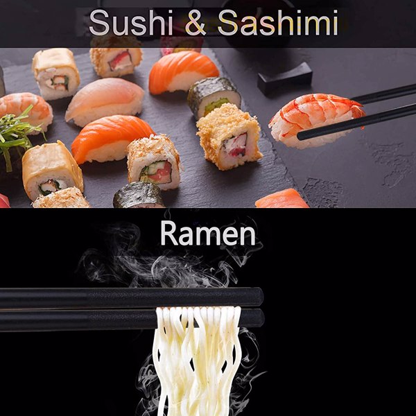 12 Pairs Fiberglass Chopsticks