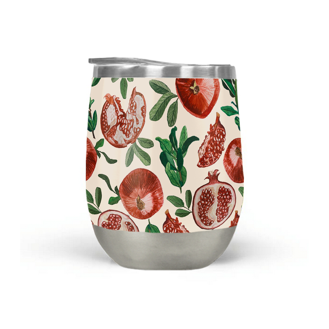 Pomegranate Wine Tumbler