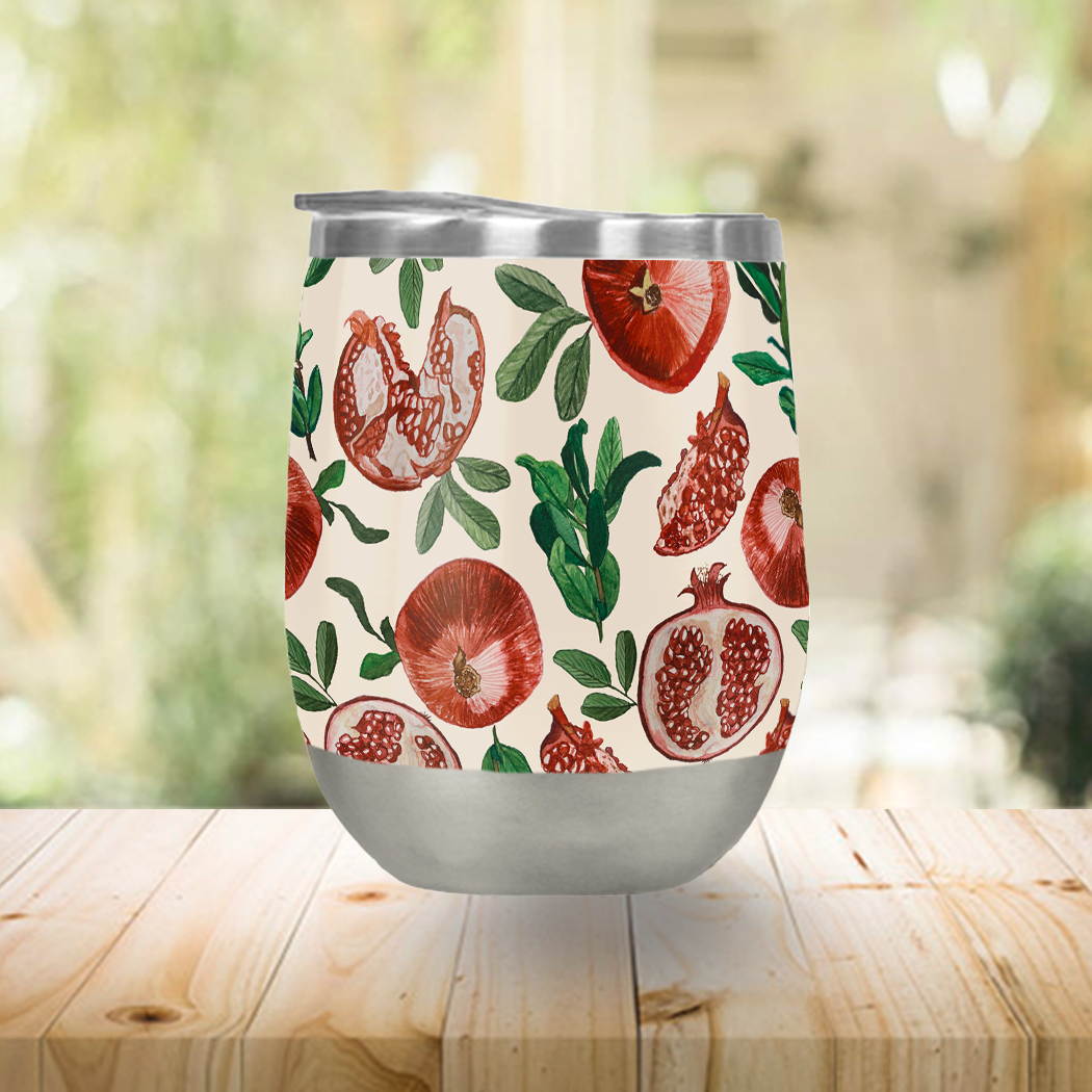 Pomegranate Wine Tumbler