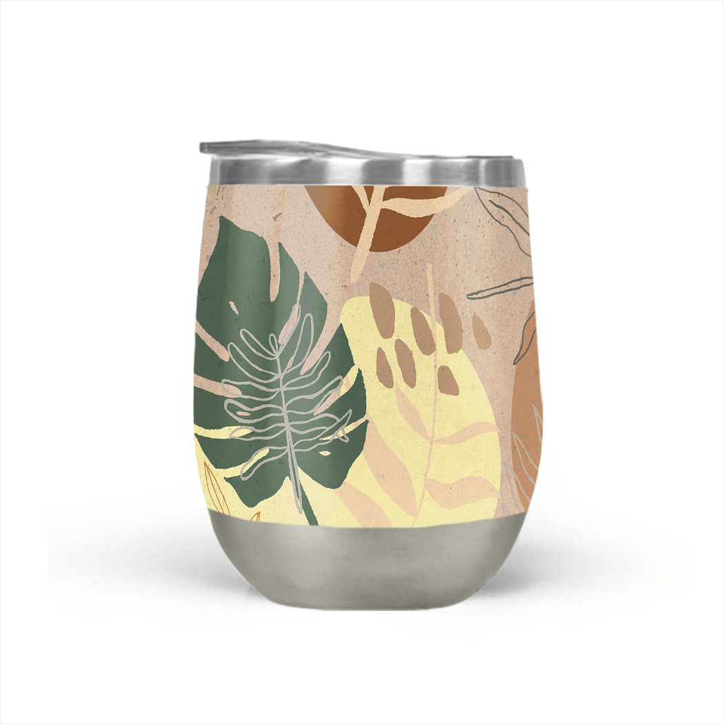 Orange Terracotta Wine Tumbler