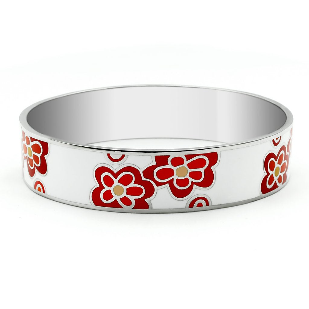 TK295 - High polished (no plating) Stainless Steel Bracelet with No