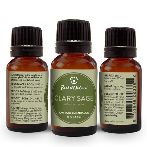 Sage Clary Essential Oil
