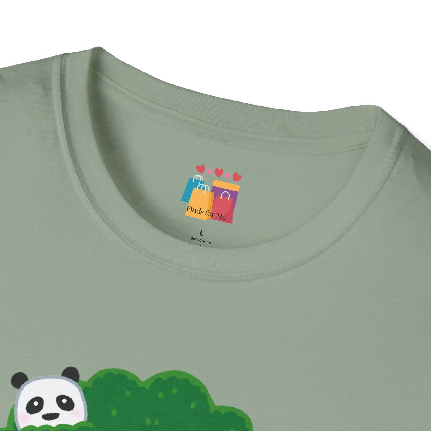 Panda Pandamonium Unisex Softstyle T-Shirt - Cute Nature Graphic Tee