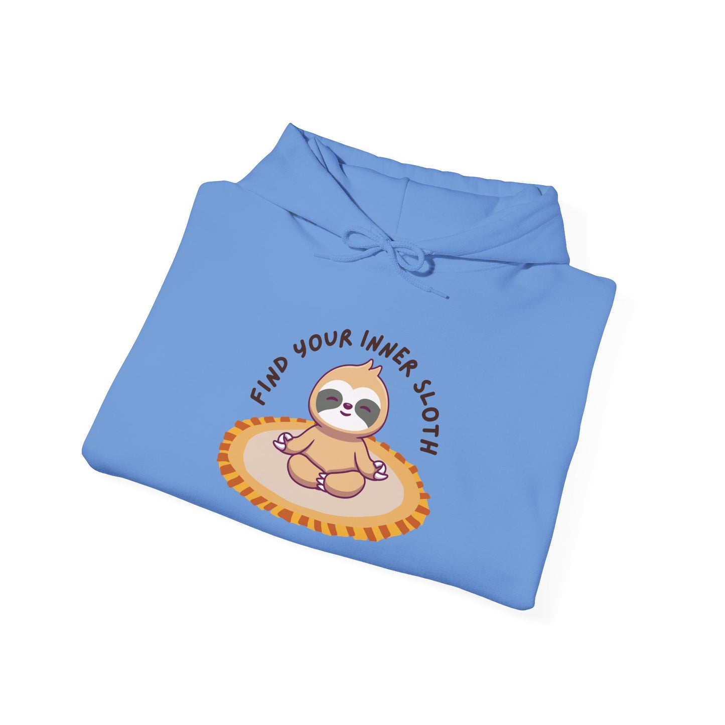 Find Your Inner Sloth Hoodie - Cozy Unisex Sweatshirt for Relaxation