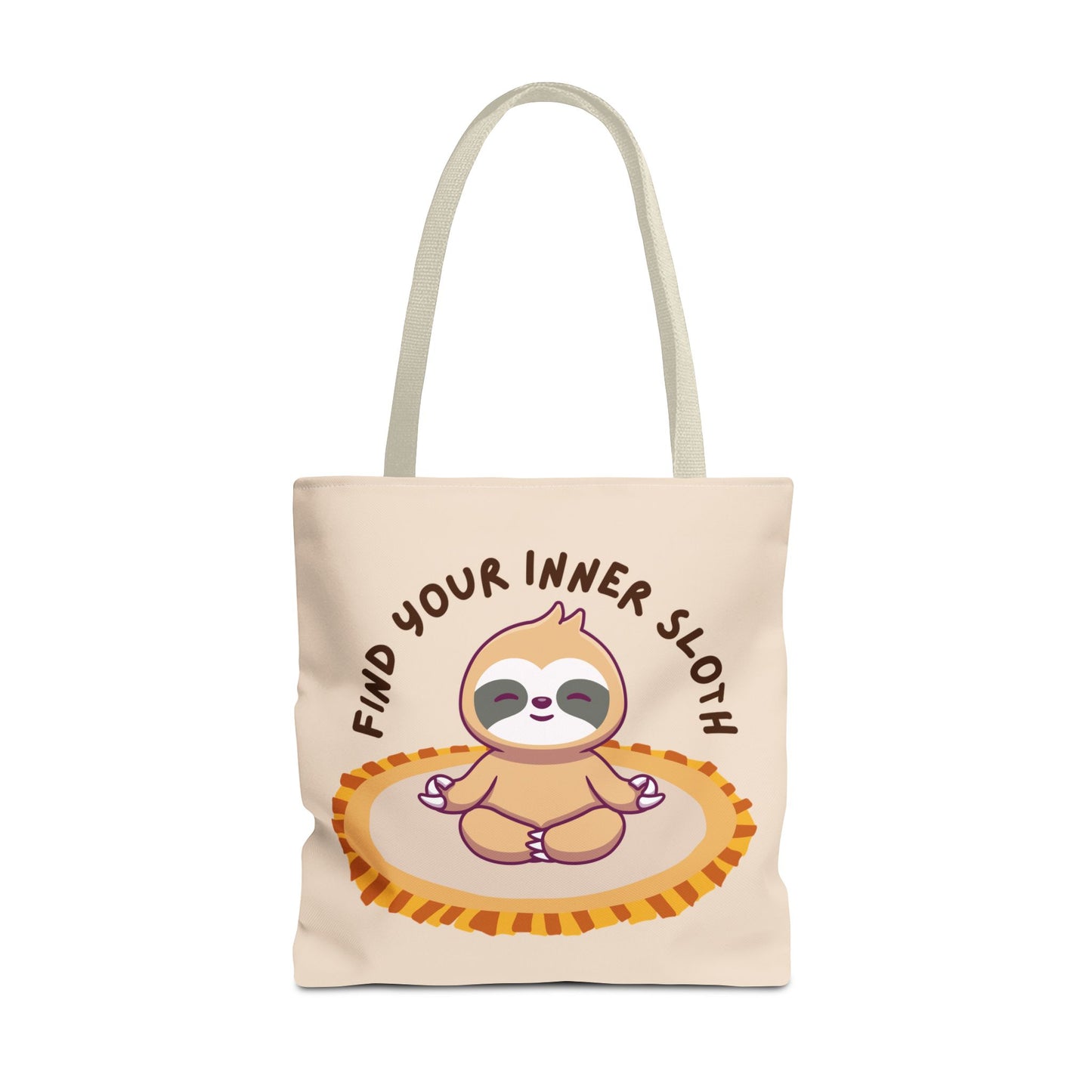 Find Your Inner Sloth Tote Bag - Fun & Relaxing Sloth Design, Perfect for Gifts and Everyday Use