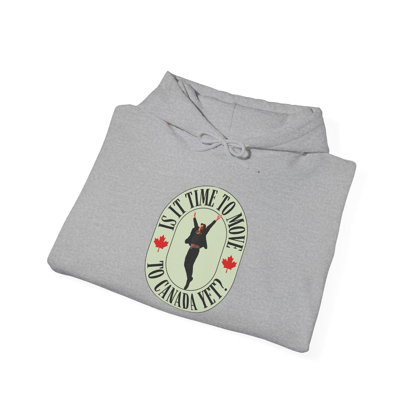 Time to Move to Canada Hoodie - Unisex Heavy Blend Sweatshirt