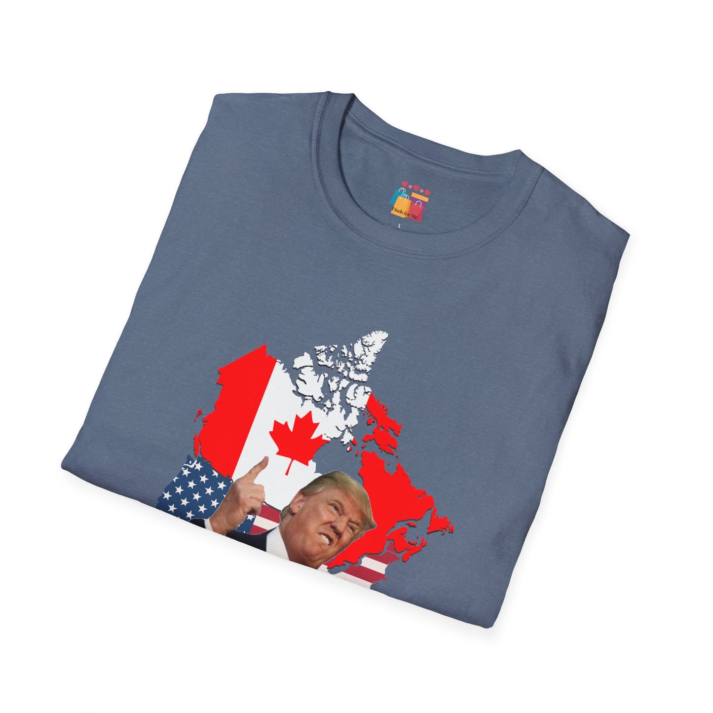 Unisex Softstyle T-Shirt - "Sorry Donald, Canada Always Comes Out On Top!" - Fun Political Graphic Tee