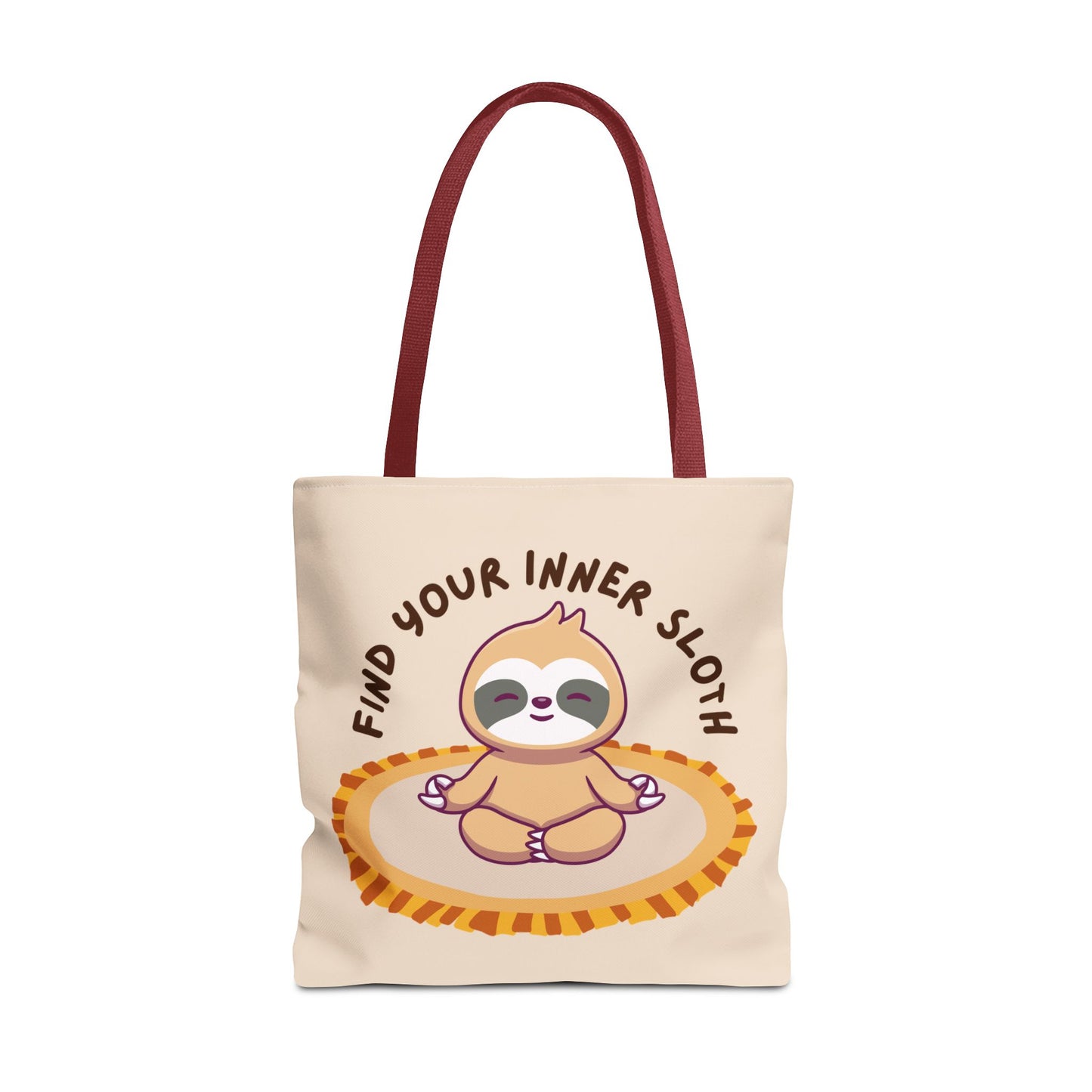 Find Your Inner Sloth Tote Bag - Fun & Relaxing Sloth Design, Perfect for Gifts and Everyday Use