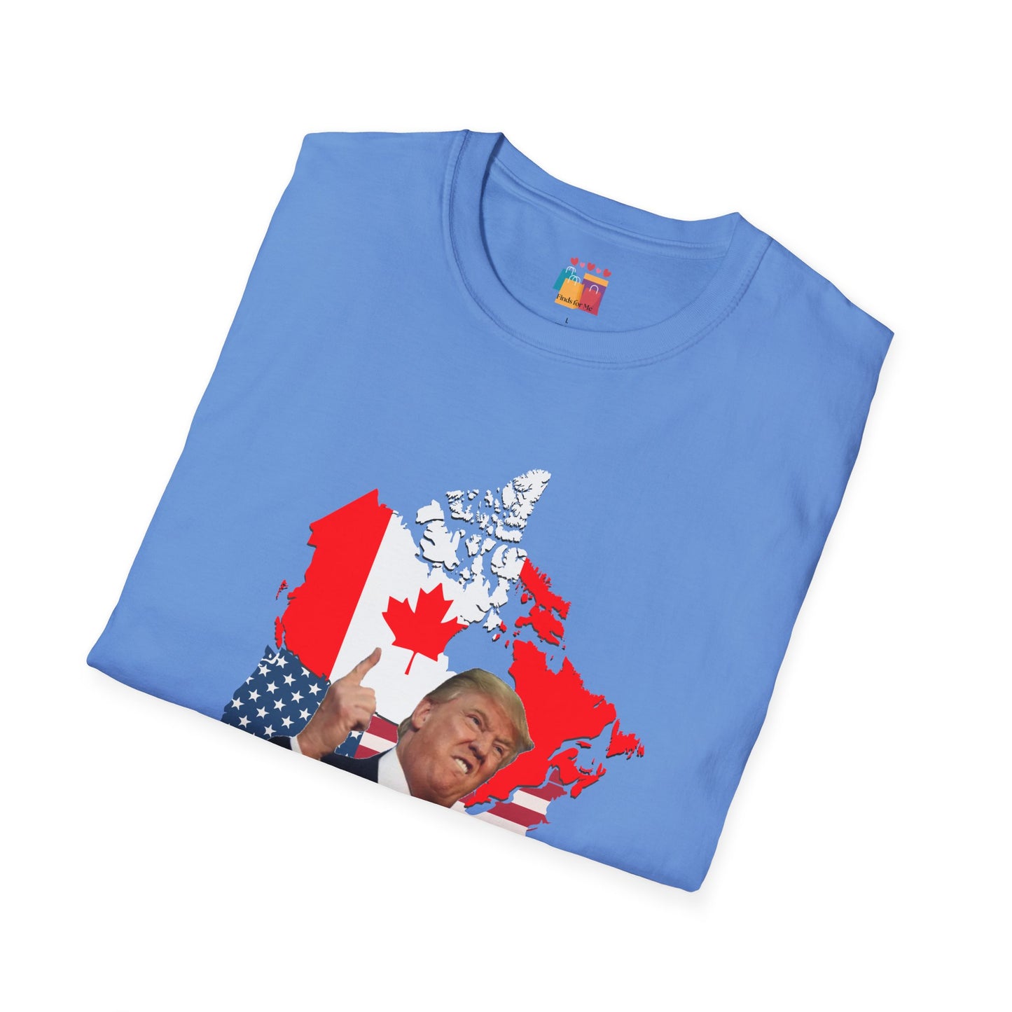 Unisex Softstyle T-Shirt - "Sorry Donald, Canada Always Comes Out On Top!" - Fun Political Graphic Tee