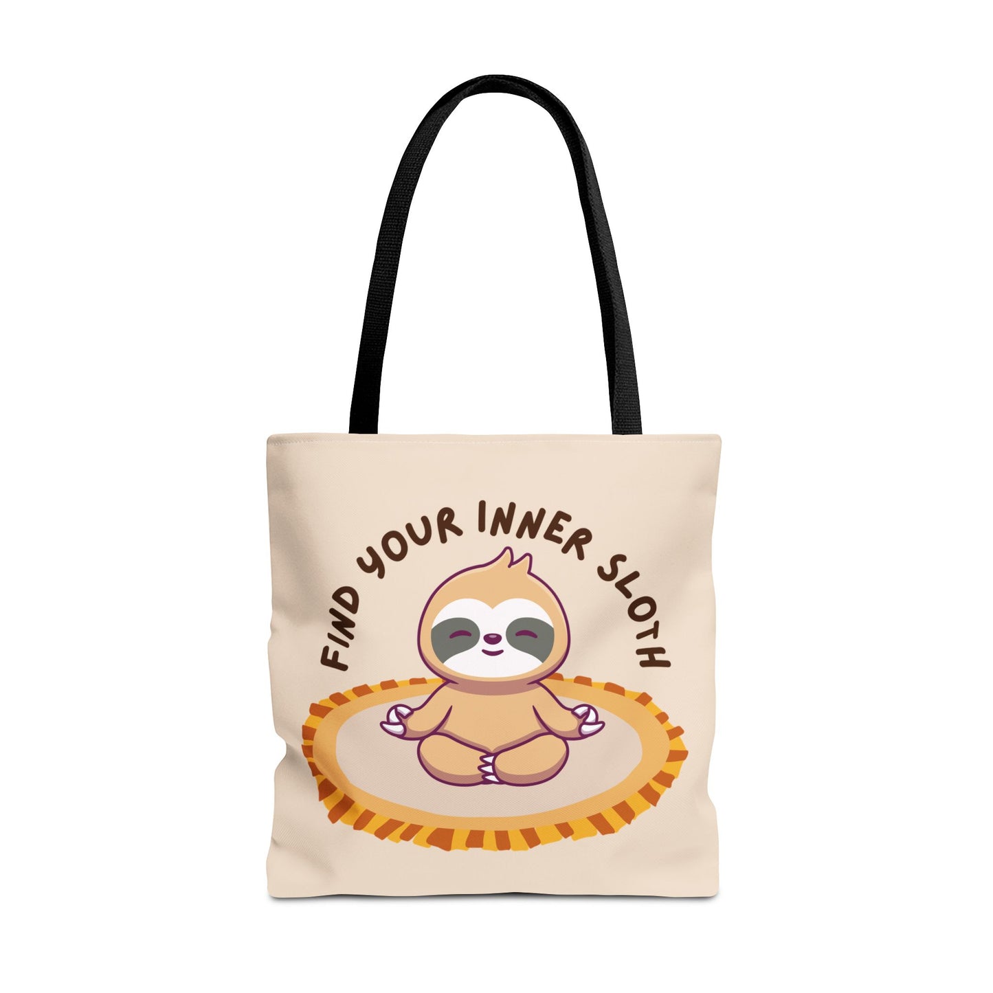 Find Your Inner Sloth Tote Bag - Fun & Relaxing Sloth Design, Perfect for Gifts and Everyday Use