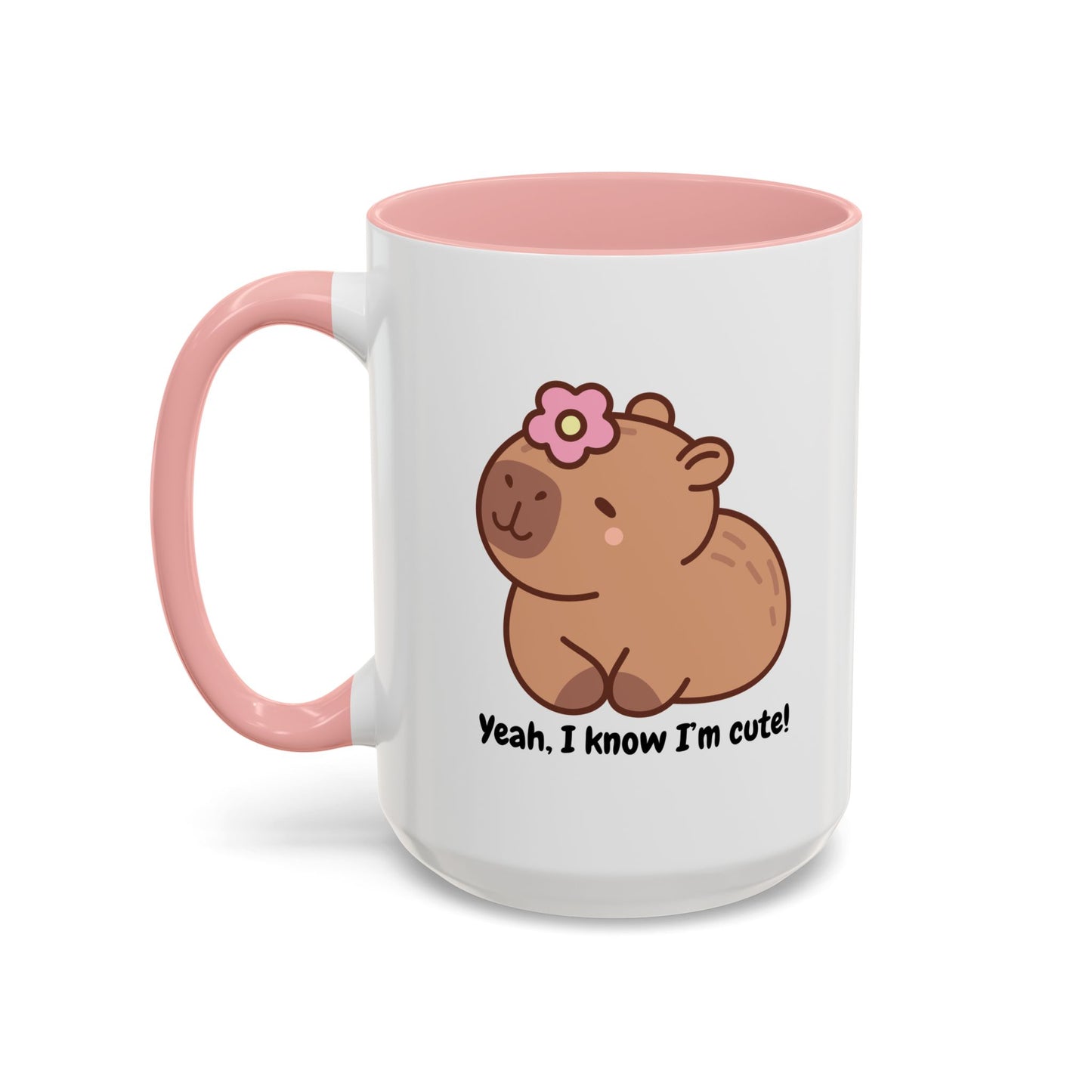 Cute Capybara Accent Coffee Mug - Perfect Gift for Animal Lovers