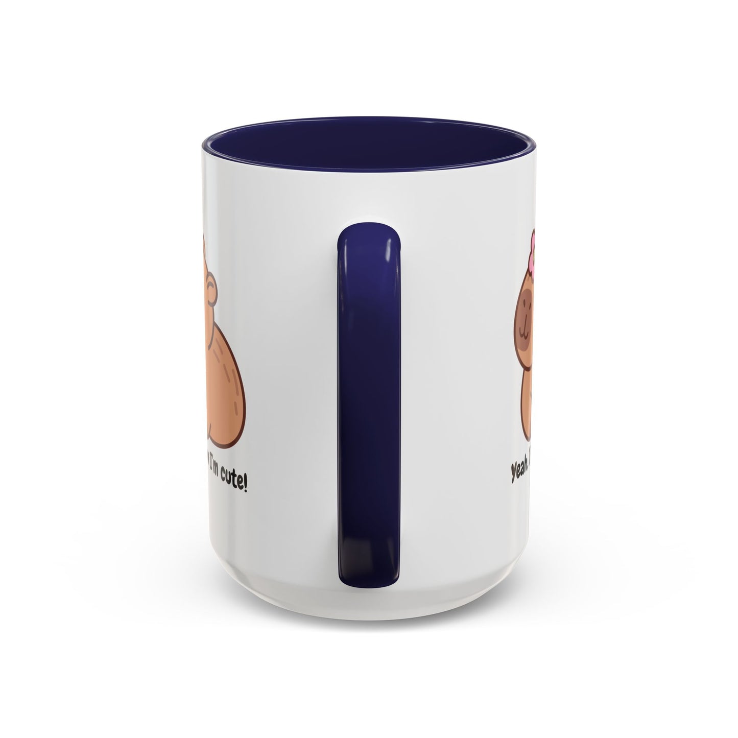 Cute Capybara Accent Coffee Mug - Perfect Gift for Animal Lovers