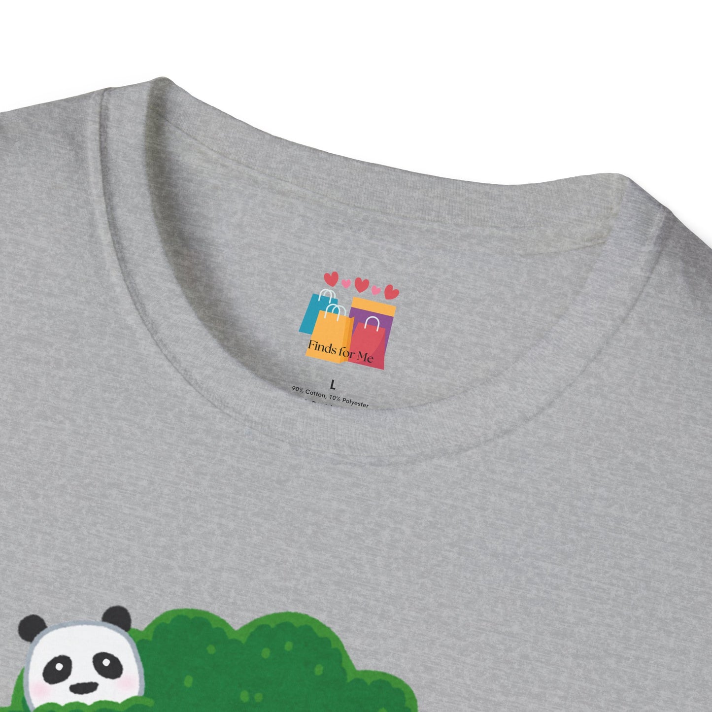 Panda Pandamonium Unisex Softstyle T-Shirt - Cute Nature Graphic Tee