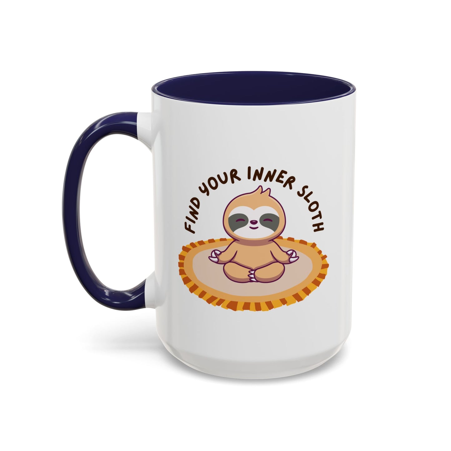 Find Your Inner Sloth Coffee Mug - Relaxing Ceramic Mug for Easygoing Souls