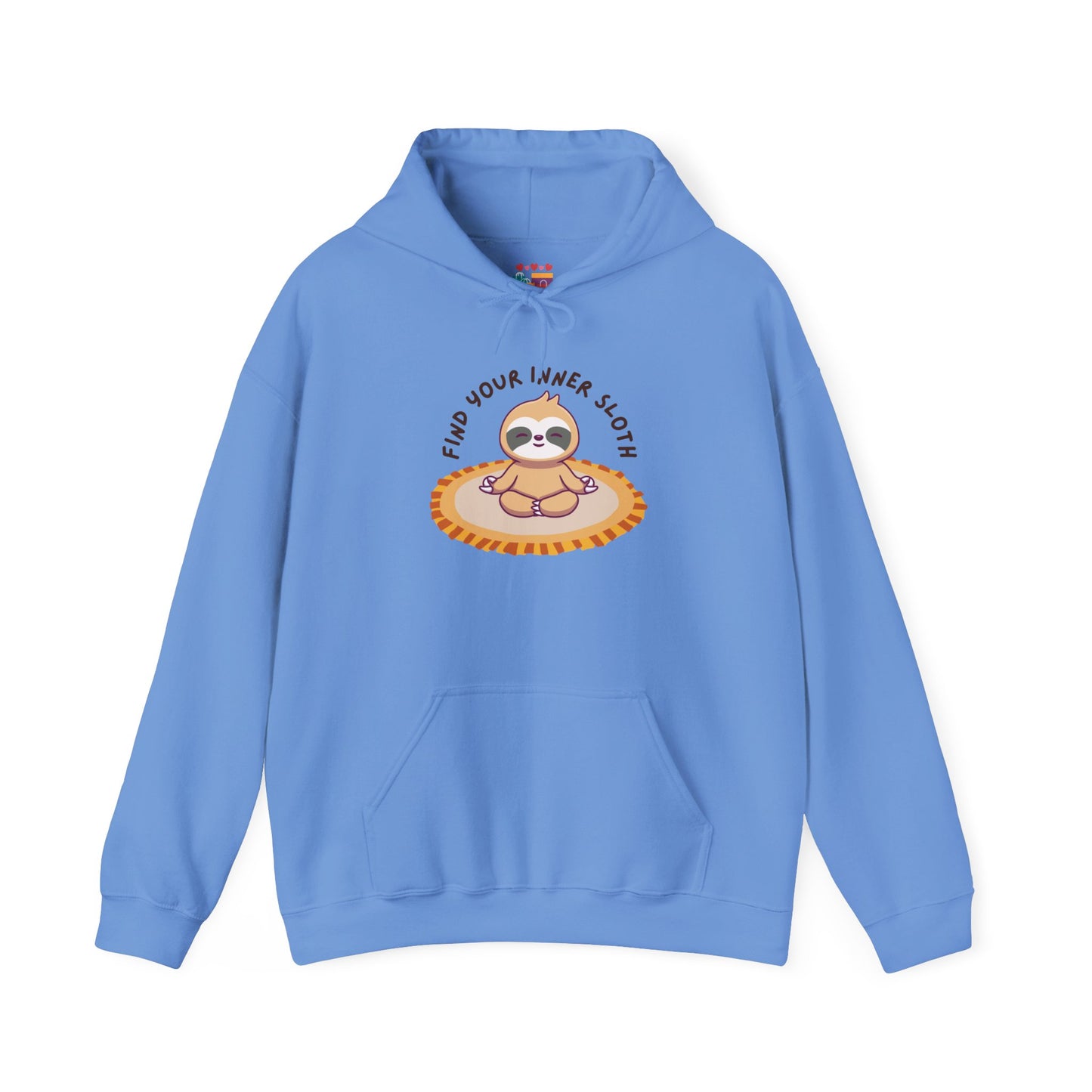 Find Your Inner Sloth Hoodie - Cozy Unisex Sweatshirt for Relaxation