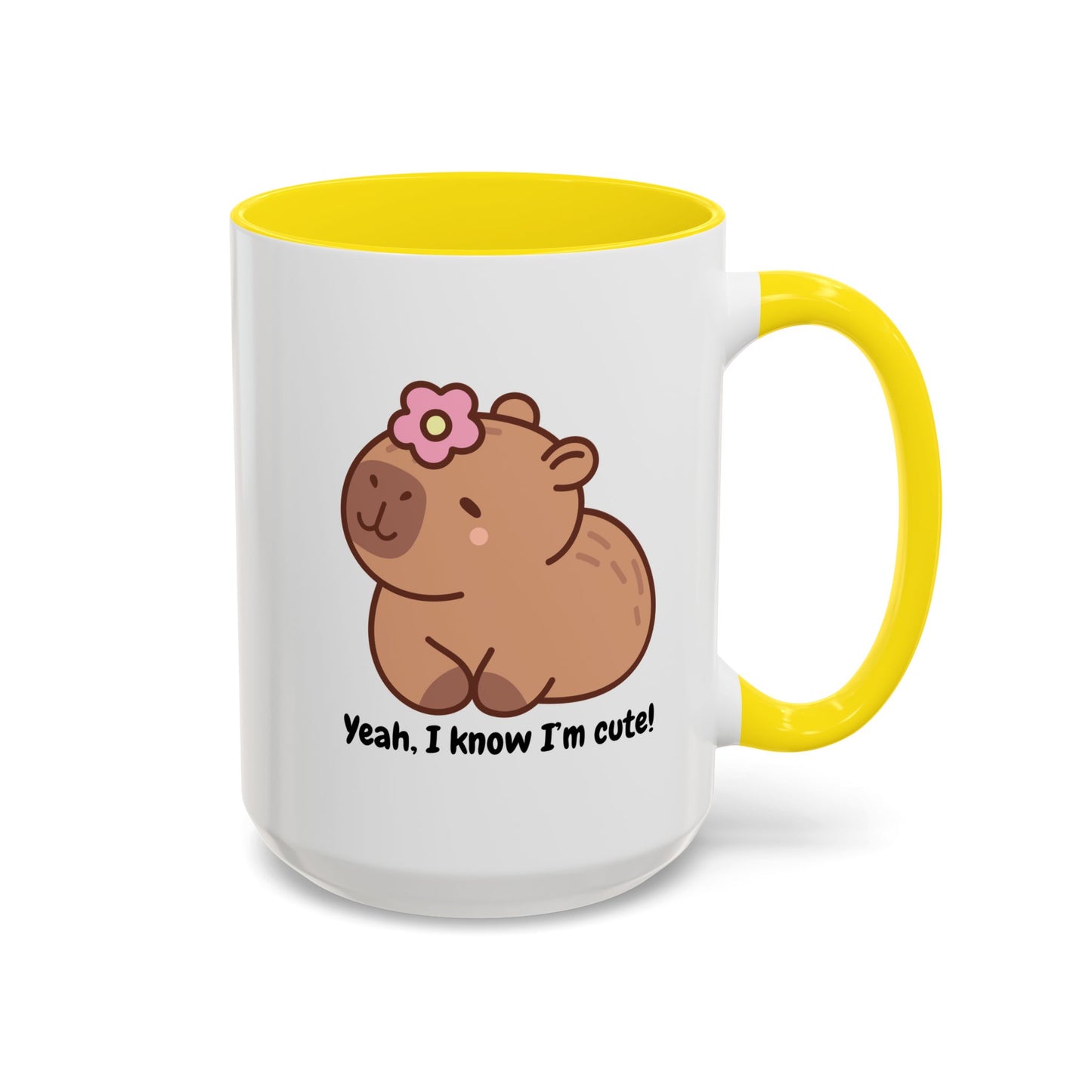 Cute Capybara Accent Coffee Mug - Perfect Gift for Animal Lovers