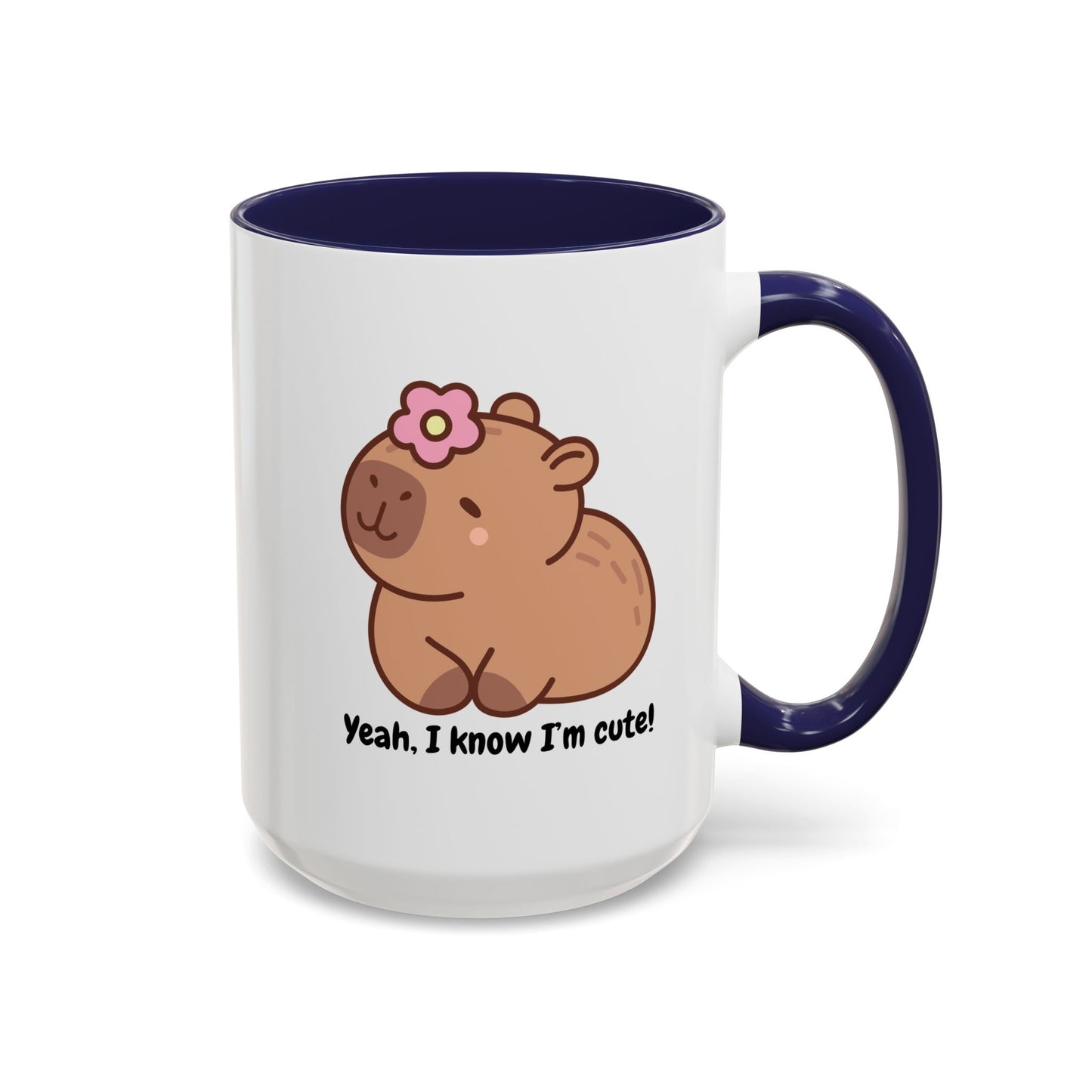 Cute Capybara Accent Coffee Mug - Perfect Gift for Animal Lovers