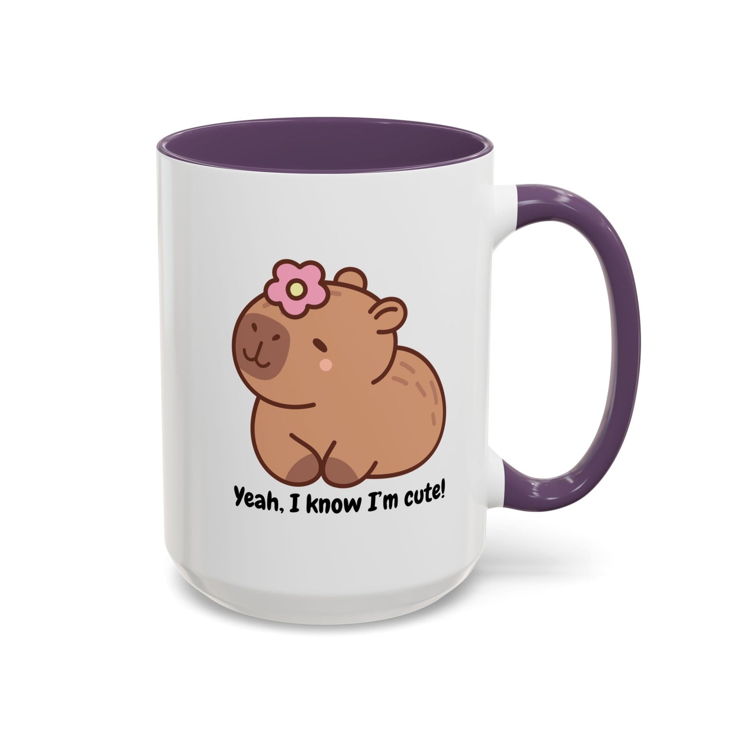 Cute Capybara Accent Coffee Mug - Perfect Gift for Animal Lovers