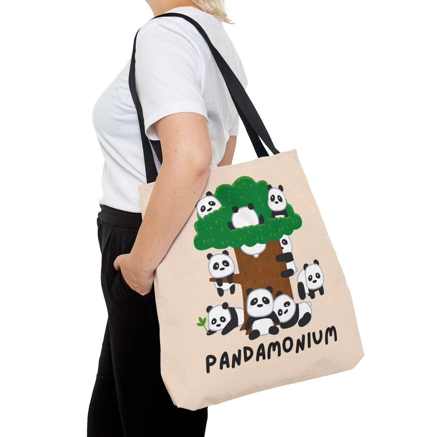 Cute Panda Tote Bag - Perfect for Animal Lovers and Eco-Friendly Shoppers