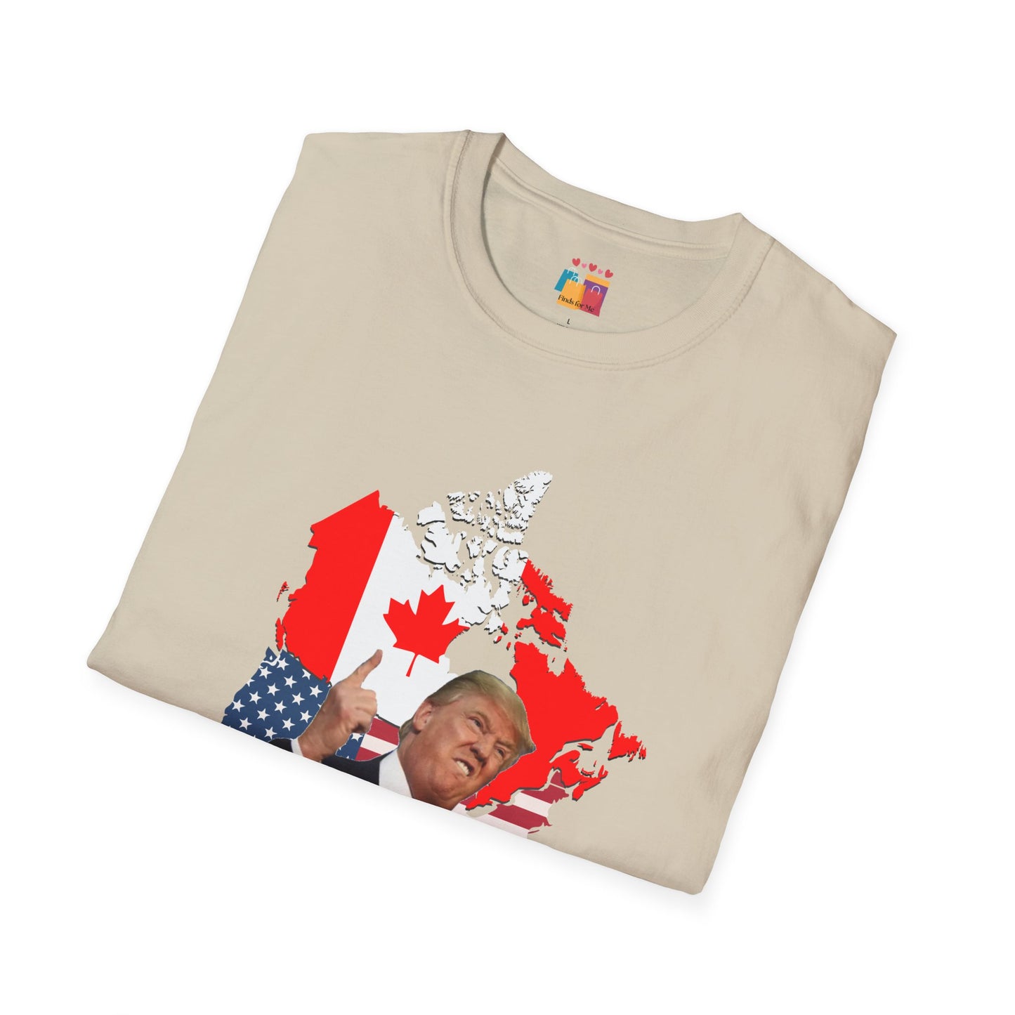 Unisex Softstyle T-Shirt - "Sorry Donald, Canada Always Comes Out On Top!" - Fun Political Graphic Tee