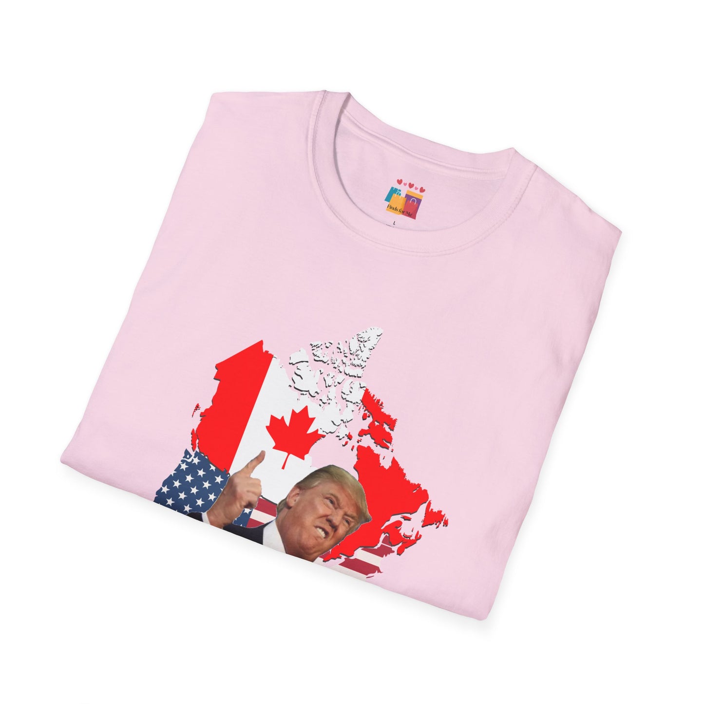 Unisex Softstyle T-Shirt - "Sorry Donald, Canada Always Comes Out On Top!" - Fun Political Graphic Tee