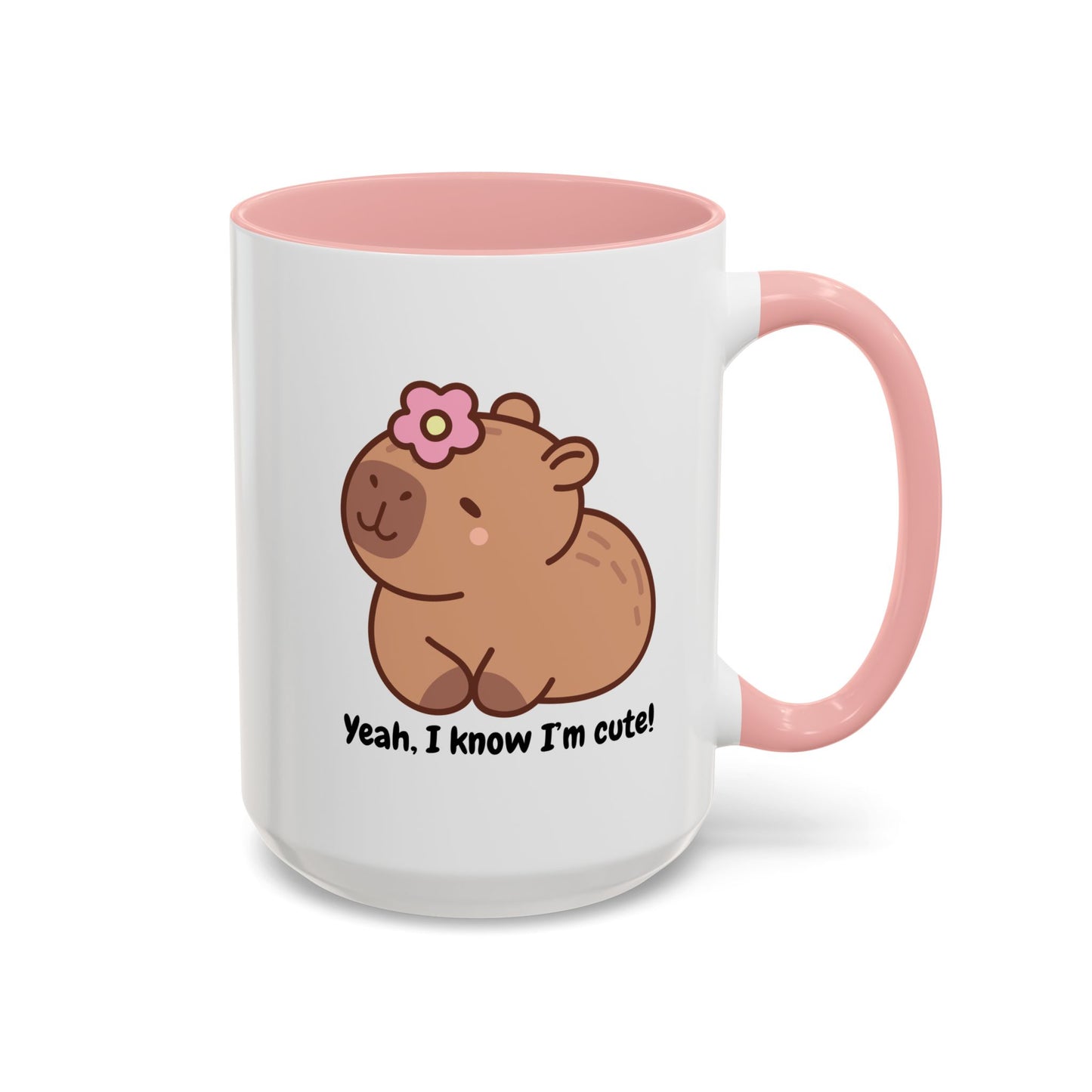 Cute Capybara Accent Coffee Mug - Perfect Gift for Animal Lovers