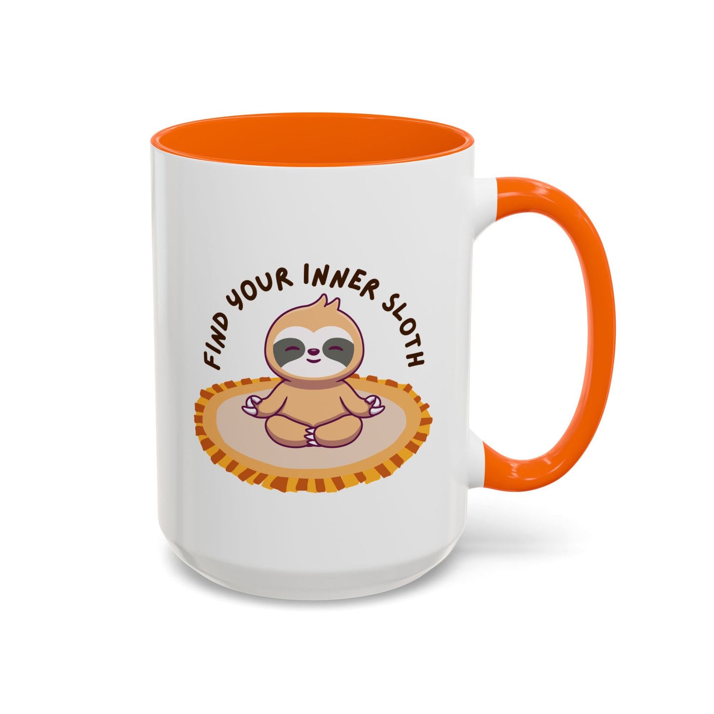 Find Your Inner Sloth Coffee Mug - Relaxing Ceramic Mug for Easygoing Souls