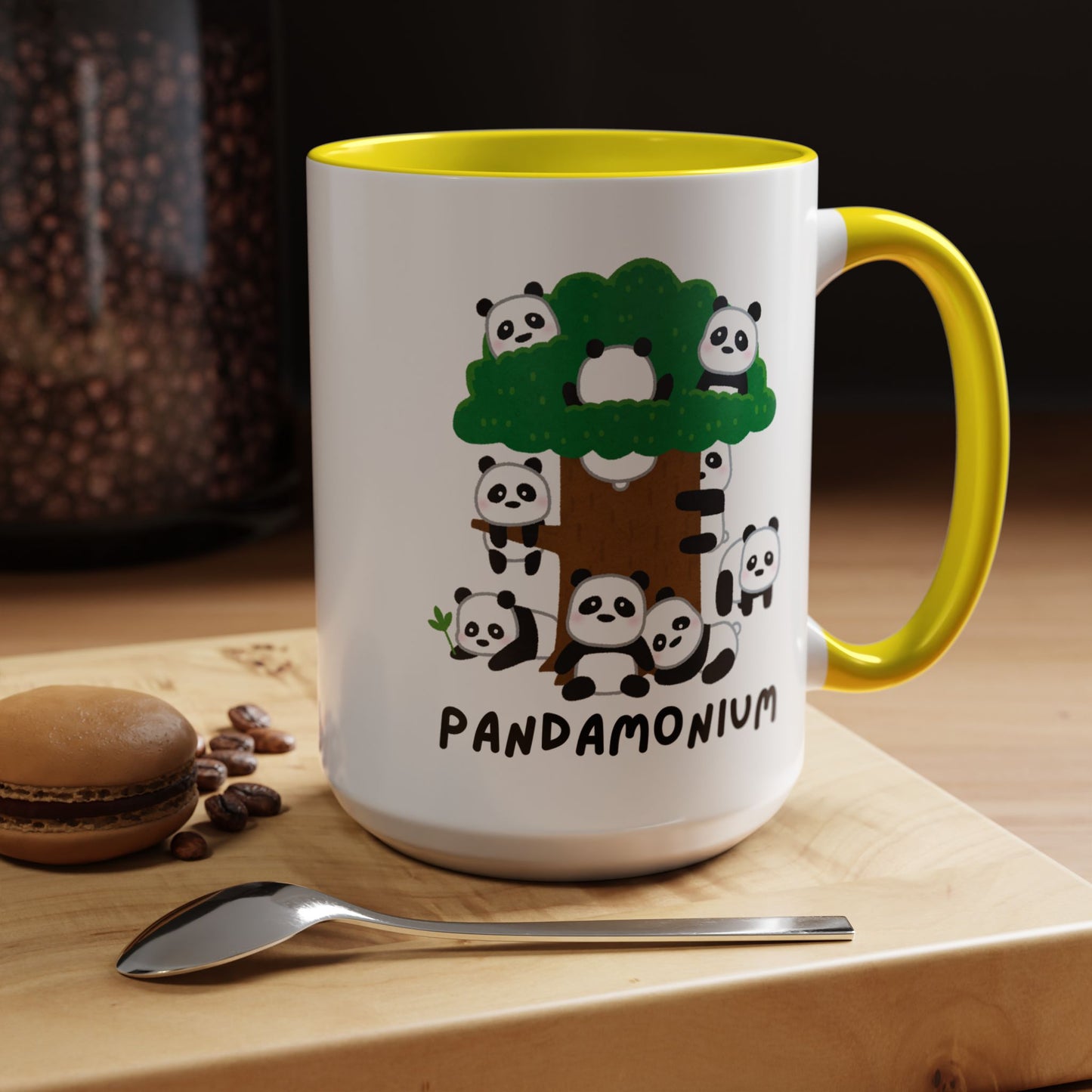 Pandamonium Coffee Mug - Fun Panda Design for Animal Lovers