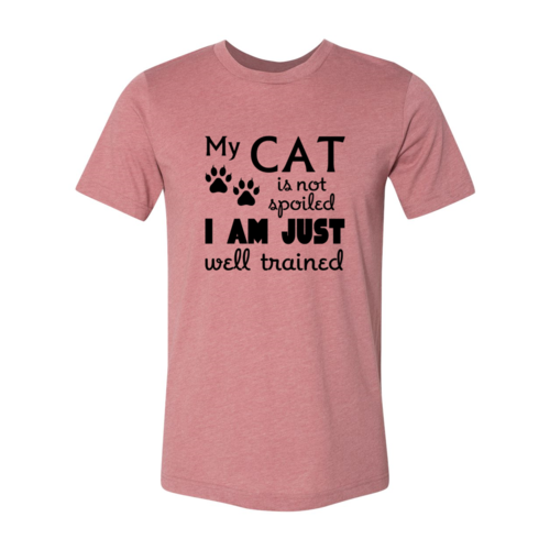 DT0175 My Cat Is Not Spoiled Shirt