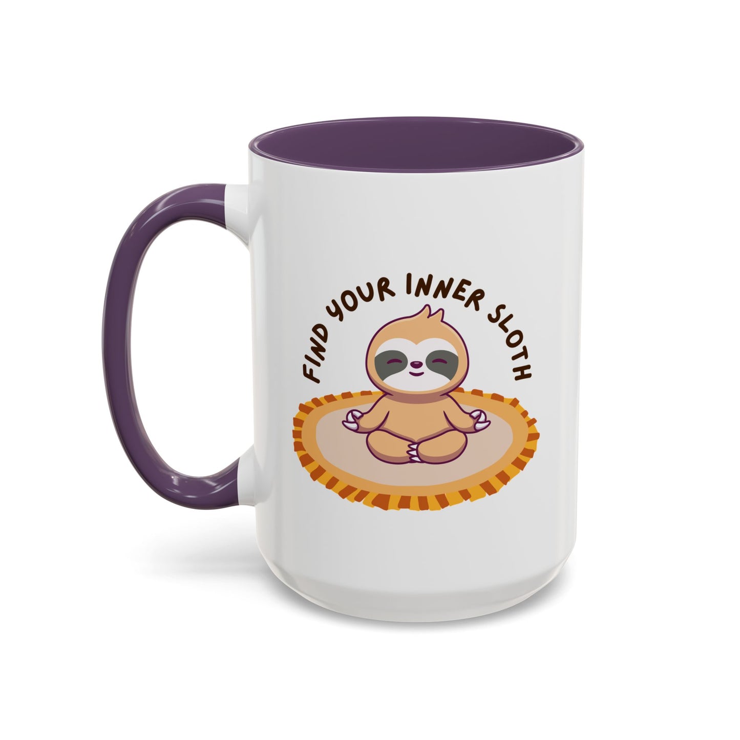 Find Your Inner Sloth Coffee Mug - Relaxing Ceramic Mug for Easygoing Souls