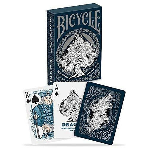 Bicycle Dragon Playing Cards,Blue