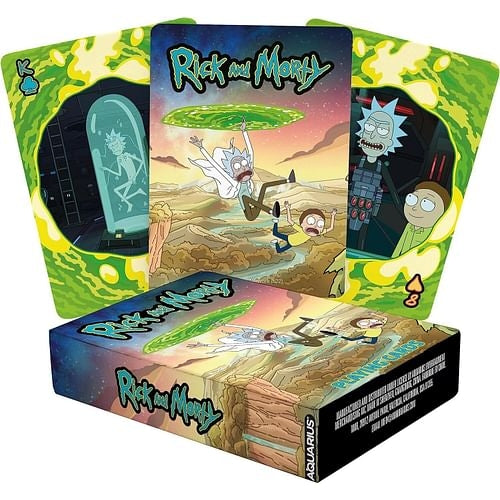 Themed Rick and Morty Standard Playing Cards