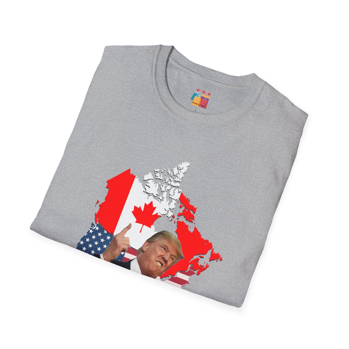 Unisex Softstyle T-Shirt - "Sorry Donald, Canada Always Comes Out On Top!" - Fun Political Graphic Tee