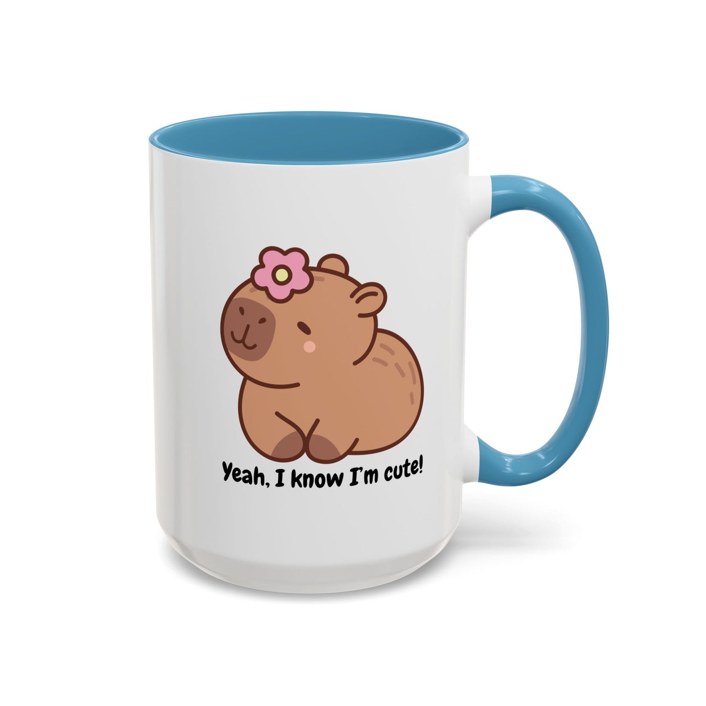 Cute Capybara Accent Coffee Mug - Perfect Gift for Animal Lovers