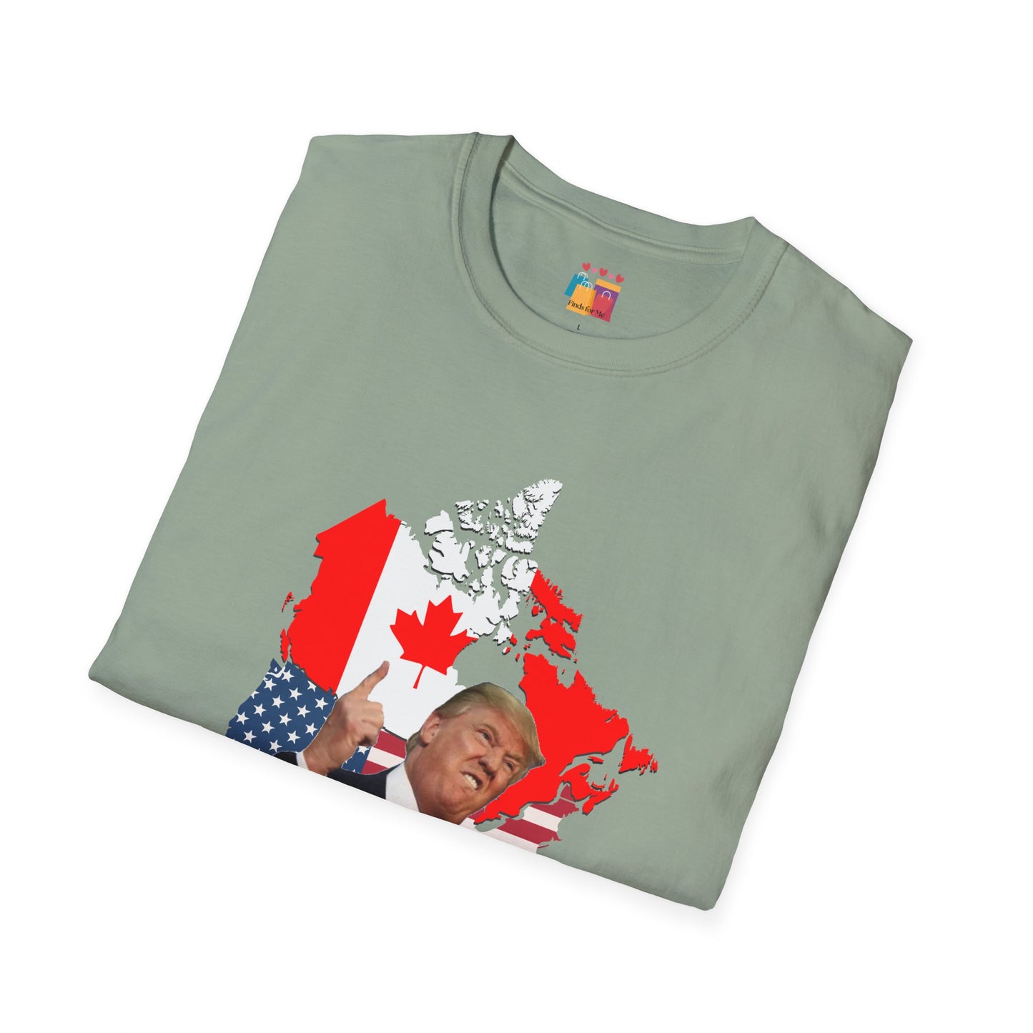 Unisex Softstyle T-Shirt - "Sorry Donald, Canada Always Comes Out On Top!" - Fun Political Graphic Tee