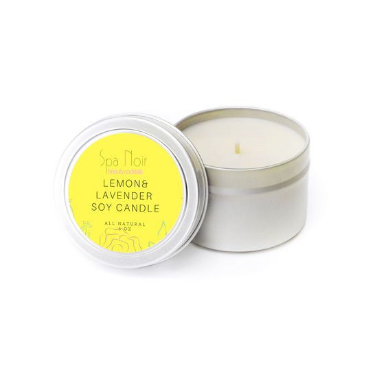 Lemon and Lavender Aromatherapy Candle