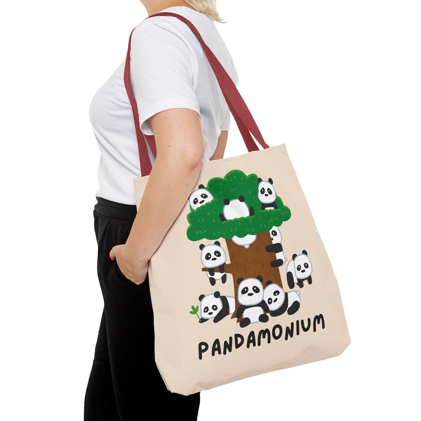 Cute Panda Tote Bag - Perfect for Animal Lovers and Eco-Friendly Shoppers