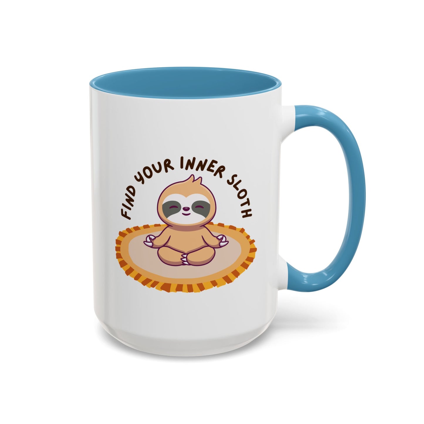 Find Your Inner Sloth Coffee Mug - Relaxing Ceramic Mug for Easygoing Souls