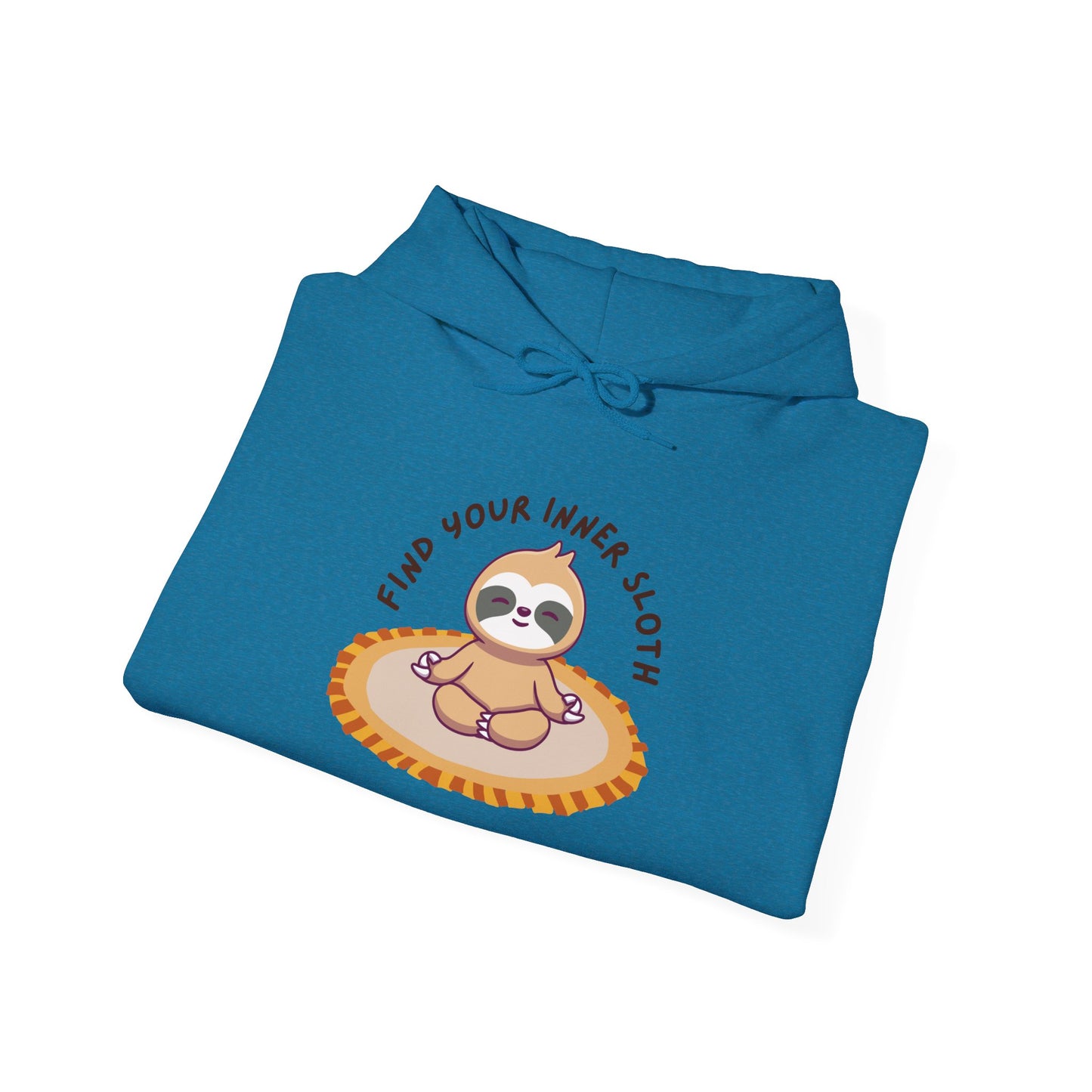 Find Your Inner Sloth Hoodie - Cozy Unisex Sweatshirt for Relaxation