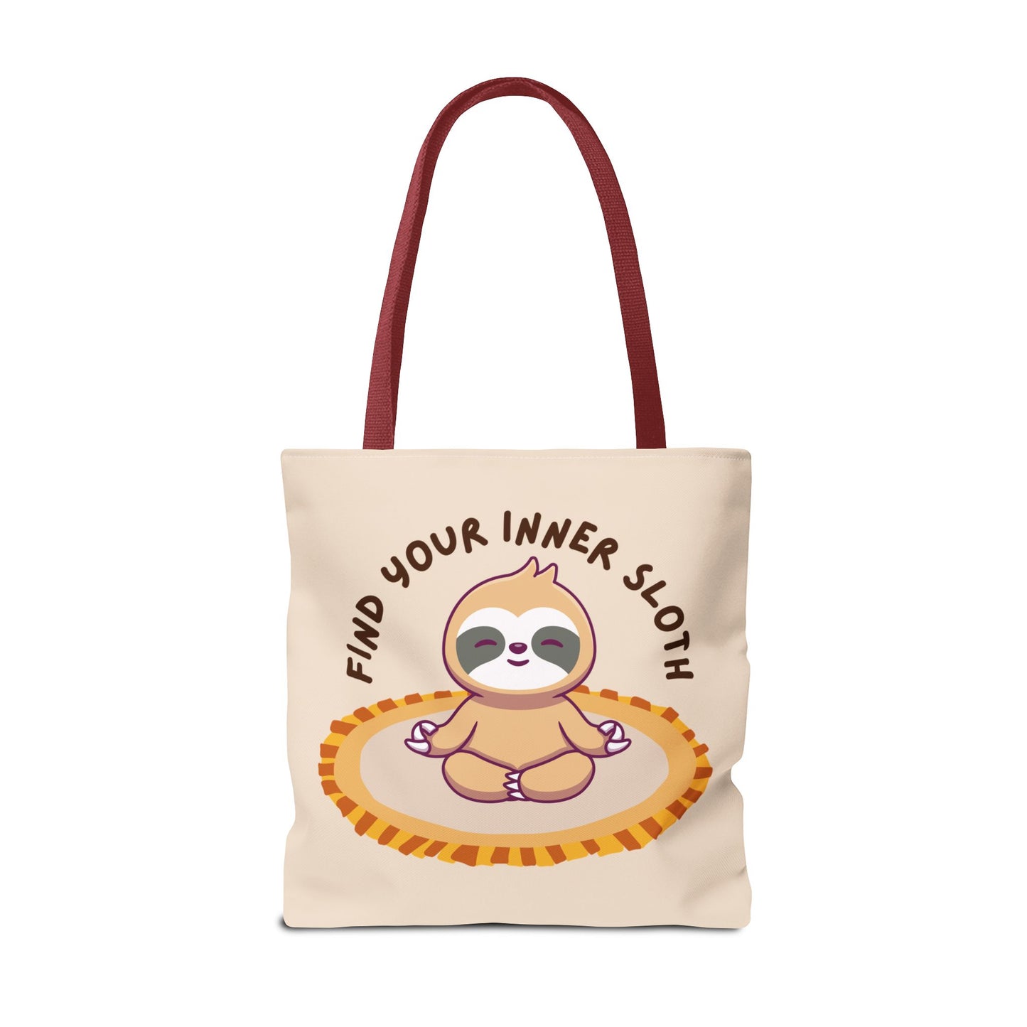 Find Your Inner Sloth Tote Bag - Fun & Relaxing Sloth Design, Perfect for Gifts and Everyday Use