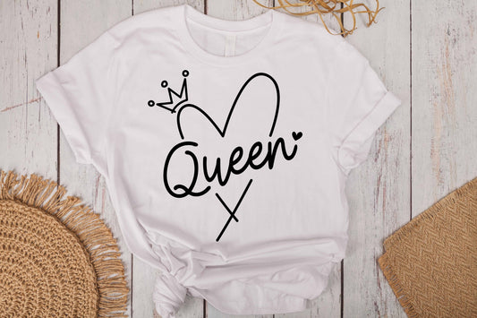 Queen Heart Graphic Tee