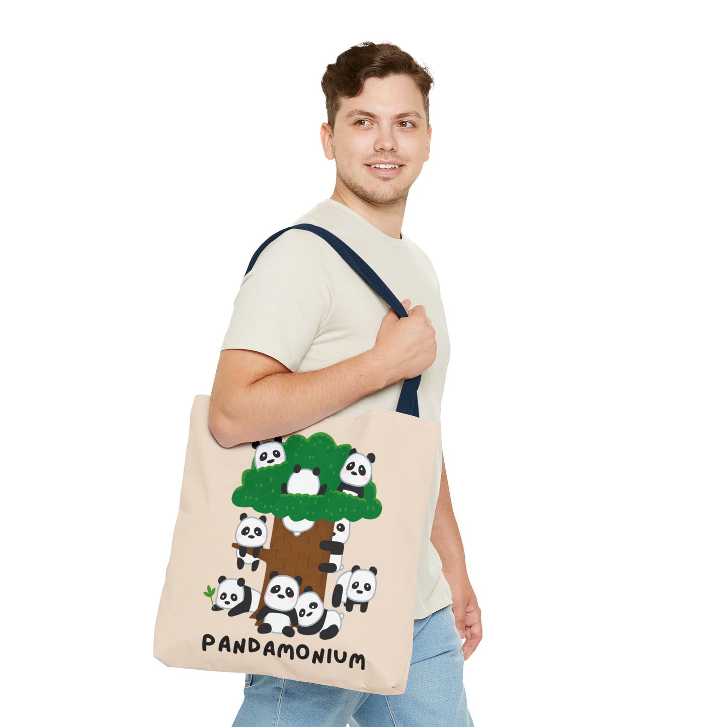 Cute Panda Tote Bag - Perfect for Animal Lovers and Eco-Friendly Shoppers